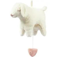Senger Naturwelt Gosedjur m. Musik - Får - 23 cm - Off White - - One Size - Gosedjur