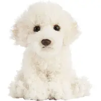 Living Nature Gosedjur - 15x11 cm - Labradoodle - Vit - - One Size - Gosedjur