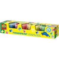 Ginza.se SES Creative - Fingerpaint Primary 4x110ml