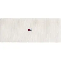 Tommy Hilfiger Pannband - Stickad - Forntida White - - One Size - Håraccessoarer