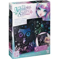 Nebulous Stars Teckningsset - Scratch &amp; Sketch - - One Size - Kreativt lekset