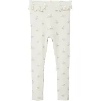 Lil´ Atelier Lil' Atelier Leggings - Nej - Rib - NmfGavo - Pastel Pergament/ - - 7 år (122) - Leggings