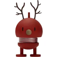 Hoptimist Small Soft Bumble - 9 cm - Berry - - One Size - Prydnadsfigur