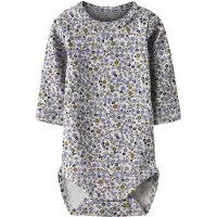 Name it Kropp l/ä - NbfTuline - Lilac Marble - - 50 - Body L/Ä