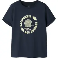 Name it T-shirt - NkmVux - Marinblå Kavaj/Högskola - - 9-10 år (134-140) - T-shirt