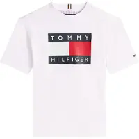 Tommy Hilfiger T-shirt - Flagga Heritage - Vit - - 14 år (164) - T-shirt