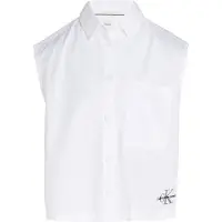 Calvin Klein Skjorta - Monogram av - Bright White - - 12 år (152) - Skjorta K/Ä