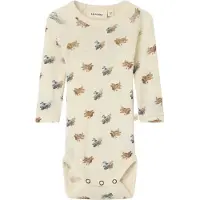 Lil´ Atelier Lil' Atelier Body l/ä - Ull/Modal - Noos - NbmNalu - Turtleduve/ - - 56 - Body L/Ä