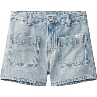 Calvin Klein Cuffed Denim Shorts
