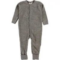 Joha Pyjamas - Ull - Brunmelerad - - 50 - Pyjamasdräkt
