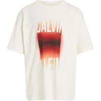 Calvin Klein T-shirt - Gradientgrafik - Tofu - - 8 år (128) - T-shirt