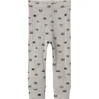 Name it Leggings - Ull - Rib - Noos - NbmWang - Nacreous Cloud/S - - 56 - Leggings - Ull