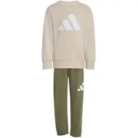 Adidas Träningsdräkt beige / greige / oliv