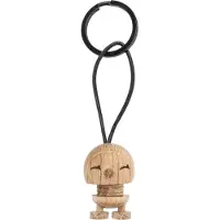 Hoptimist Nyckelring Bimble - 3 cm - Raw Oak - - One Size - Nyckelring