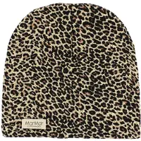 MarMar Mössa - Leo Beanie - Brun Leopard - - 2-5 år (92-110) - Mössa