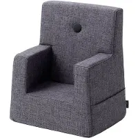 By KlipKlap Fåtölj - Kids Stol - 50x43x33 cm - Blue Grey b. G - - One Size - Stol