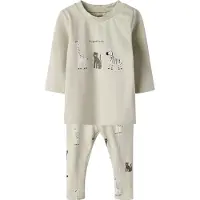 Name it Set - Tröja/Leggings - NbnTutty - Summer Sand - - 62 - Tröja