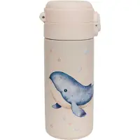 Petit Monkey Termosflaska - 350 ml - Rosa m. Val - - One Size - Termosflaska