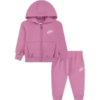 Nike Sweatset - Cardigan/Sweatpants - Magi Flamingo - - 18 mån - Sweatset