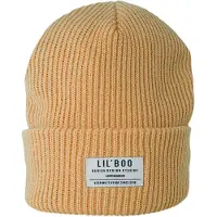 LIL'BOO Copenhagen Mössa - Rib/Stickad - Mysigt - Camel - - 4-13 år - Mössa