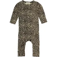 MarMar Onesie - Brun Leopardtryck - - 3 år (98) - Onesie