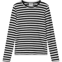 Mads nørgaard Tröja - Talika Topp - Black/Vanilla Ice - - 14 år (164) - Tröja