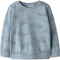 Name it Sweatshirt 'NMMVaron' marinblå / opal