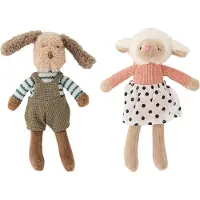Bloomingville Gosedjur - Sol &amp; Teo - 2-pack - Brun - - One Size - Gosedjur