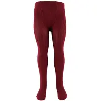 Condor Strumpbyxor - Rib - Bordeaux - - 3-4 år (98-104) - Strumpbyxor