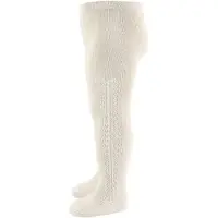 Condor Strumpbyxor m. Hålmönster - Beige - - 2-3 år (92-98) - Strumpbyxor