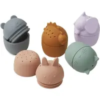 Liewood Badleksaker - Gaby - 5-pack - Multi Mix - - One Size - Badleksaker
