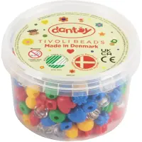Dantoy Pärlor - 280 st. - Tivoli - - One Size - Pärlor