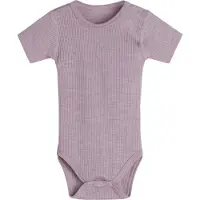 Hust & Claire Body k/ä - Bet - Rib - Ull - Dusty Rose - - 50 - Body K/Ä