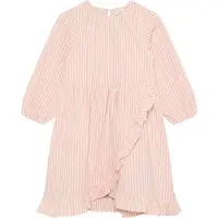 Minymo Klänning - Silver Rosa - - 6 år (116) - Klänning