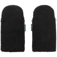 KongWalther Barnvagnshandskar - Østerbro - Black Teddy - - One Size - Vantar