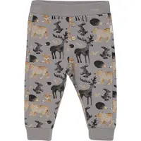 Minymo Sweatpants - AOP - Molnskur - - 68 - Sweatpants