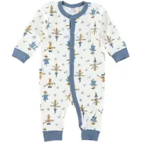 Joha Onesie - Ull/Bambu - Off White - - 60 - Onesie