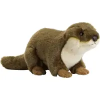Bon Ton Toys - 20 cm - WWF - Europeisk utter - - One Size - Gosedjur