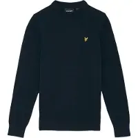 Lyle & Scott Killarens Bomullströja med Rundhals - Mörkblå