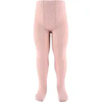 Condor Strumpbyxor - Viskos - Rib - Rosa m. Glitter - - 1-2 år (80-92) - Strumpbyxor