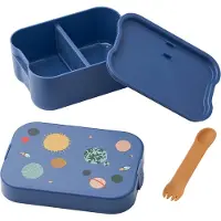 Liewood Matlåda m. Bestick - Kamil - 1.3 L - Universum/Classic+ - - One Size - Matlåda