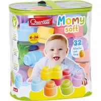 Quercetti Klossar - 32 st. - Mamma Soft - 04143 - - One Size - Klossar