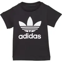 Adidas Originals T-shirt - Trefoil - Svart/Vit - - 68 - T-shirt