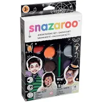 Snazaroo Ansiktsfärg - 11 Delar - Halloween - - One Size - Smink