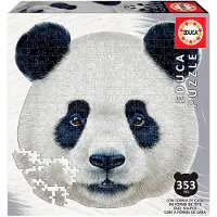 Educa Pussel - 353 bitar - Pandahuvud - - One Size - Pussel
