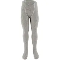 Condor Strumpbyxor - Rib - Gråmelerad - - 3-4 år (98-104) - Strumpbyxor