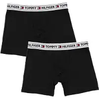 Tommy Hilfiger 2 Pack Signature Logo Waistband Boxer Briefs