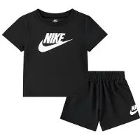 Nike Shortsset - Shorts/T-shirt - Svart - - 12 mån - Shorts