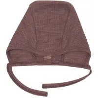 Smallstuff Hjälmmössa - Ull - Rose Brown - - 62/68 - Babyhjälm