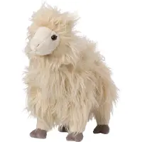 WWF Gosedjur - 31 cm - Furry Lama - Beige - - One Size - Gosedjur